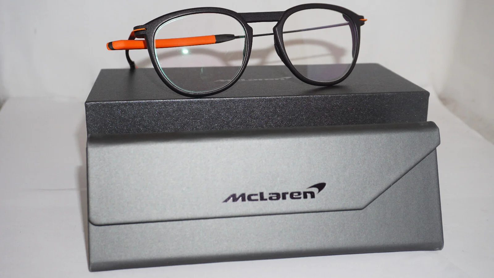 McLaren Eyeglasses Black Orange MLMG-86O0301 51 20 148