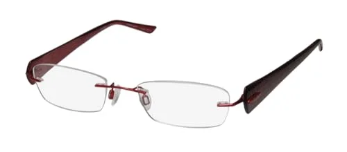 NEW CHARMANT CH10822 OR ORANGE Titanium Womens TITANIUM Eyeglasses 51/18/135MM