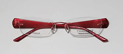 NEW CHARMANT CH10822 OR ORANGE Titanium Womens TITANIUM Eyeglasses 51/18/135MM 2
