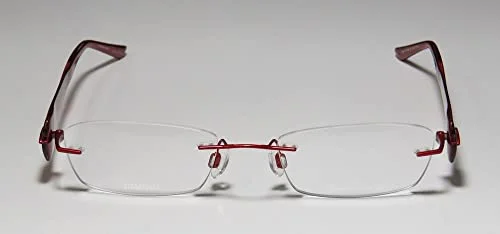 NEW CHARMANT CH10822 OR ORANGE Titanium Womens TITANIUM Eyeglasses 51/18/135MM 3